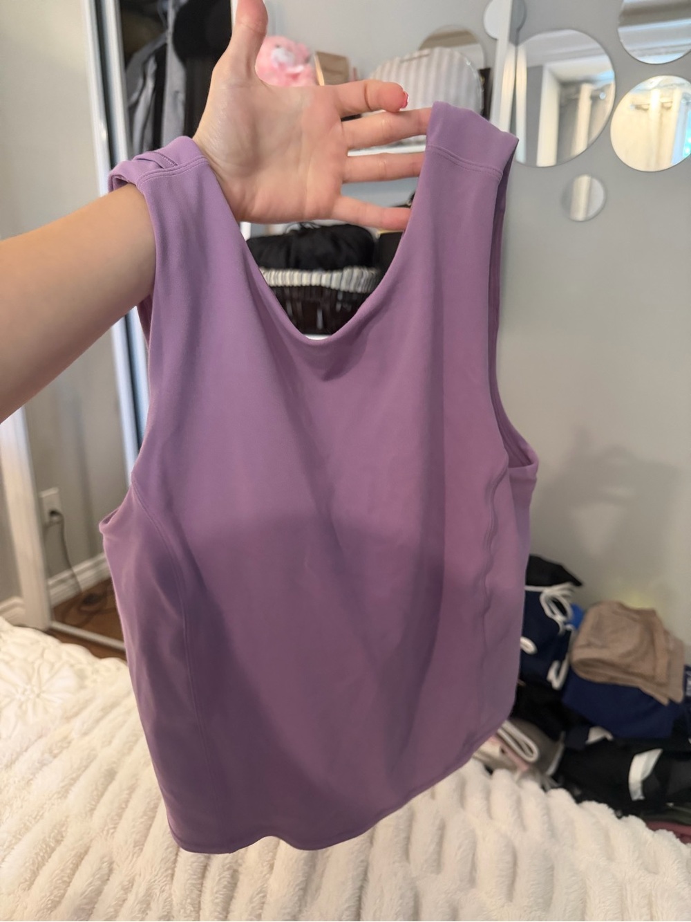 Lululemon Size Small Women's Sleeveless Lavender Tank Top